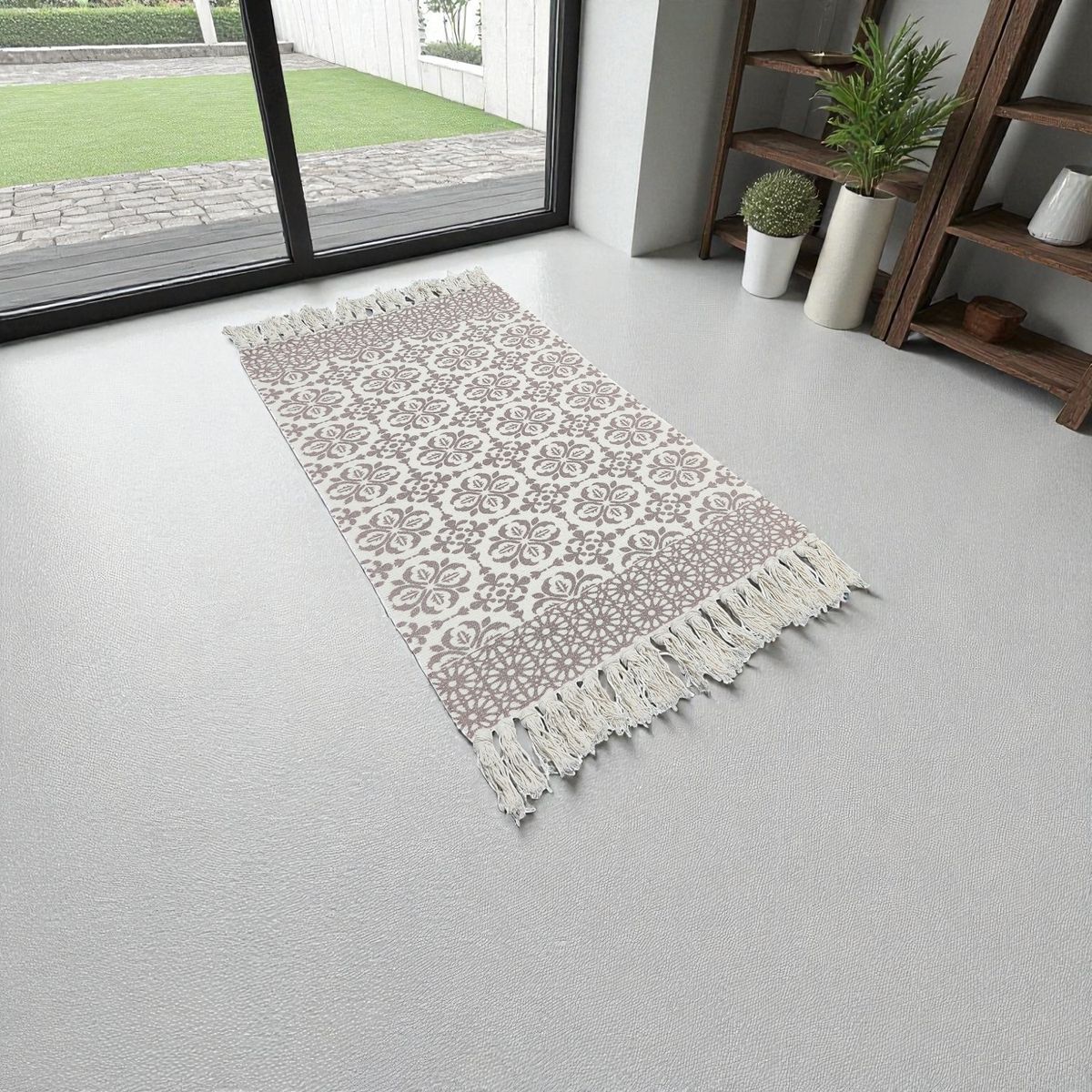 GENERICO - Bajada De Cama Kilim 60cmx90cm Tejidas Algodon Etnico