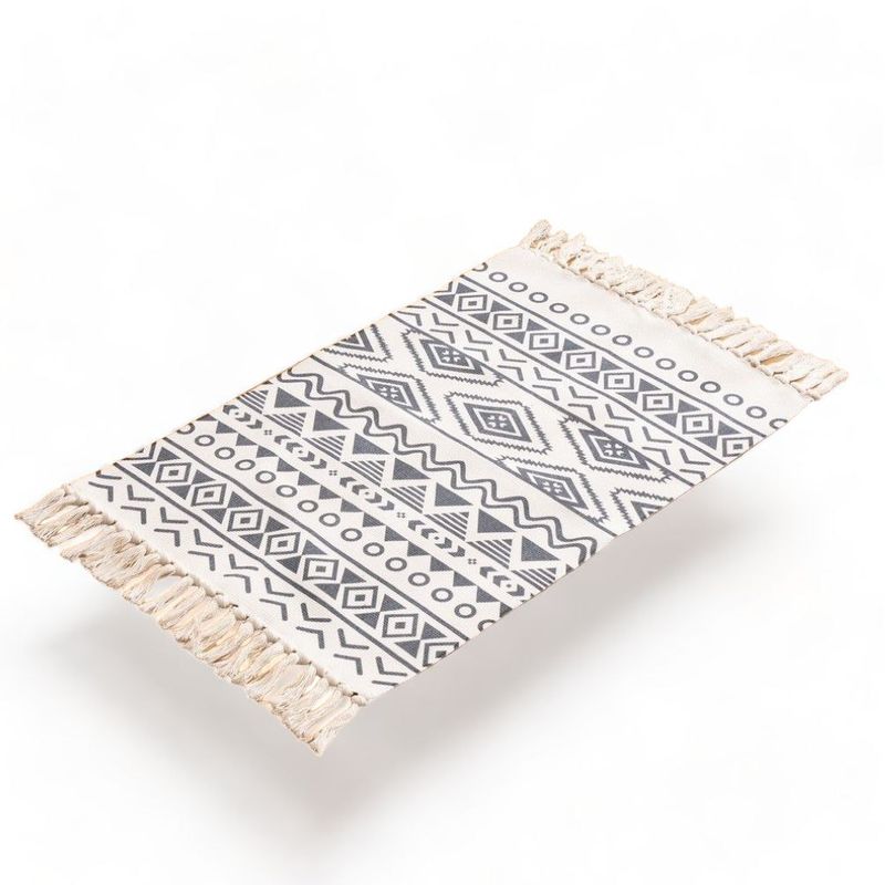 GENERICO - Bajada De Cama Kilim 60cmx90cm Tejidas Algodon Etnico