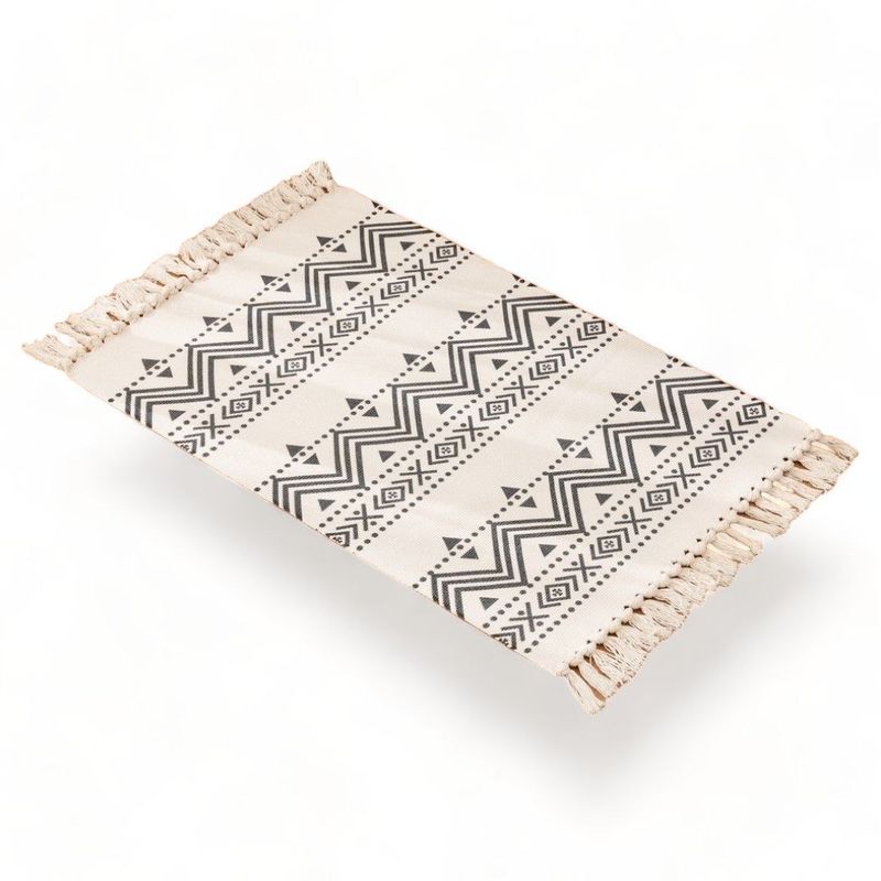 GENERICO - Bajada De Cama Kilim 60cmx90cm Tejidas Algodon Etnico