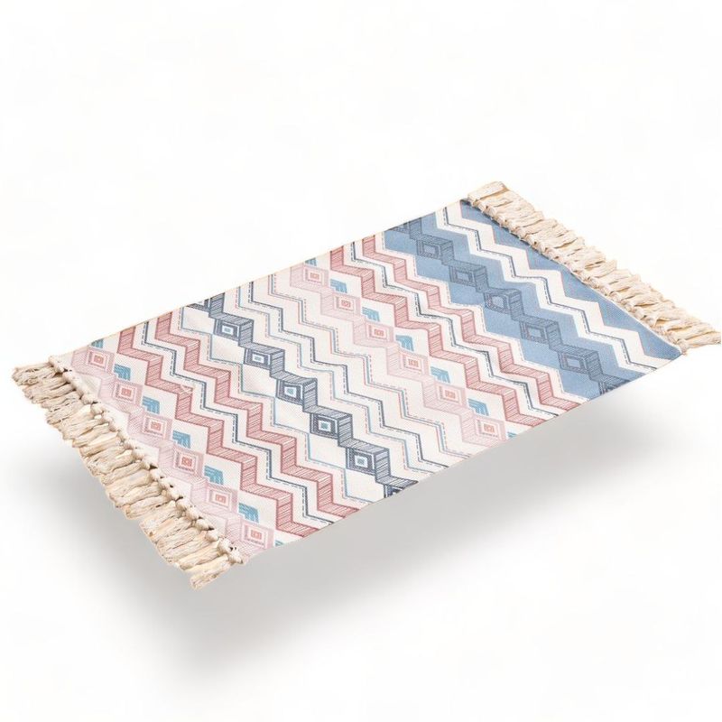 GENERICO - Bajada De Cama Kilim 60cmx90cm Tejidas Algodon Etnico