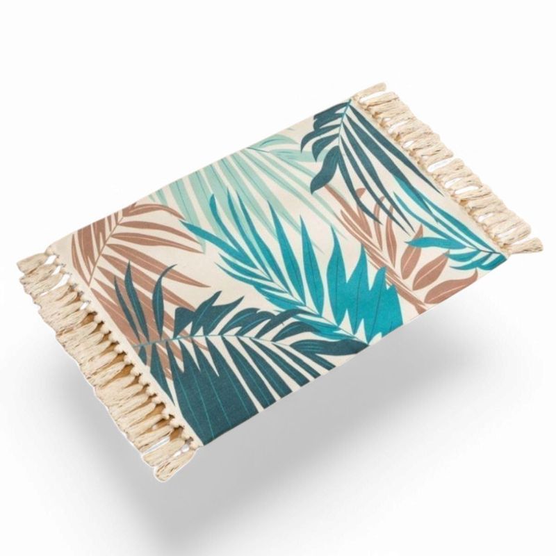 GENERICO - Bajada De Cama Kilim 60cmx90cm Tejidas Algodon Etnico