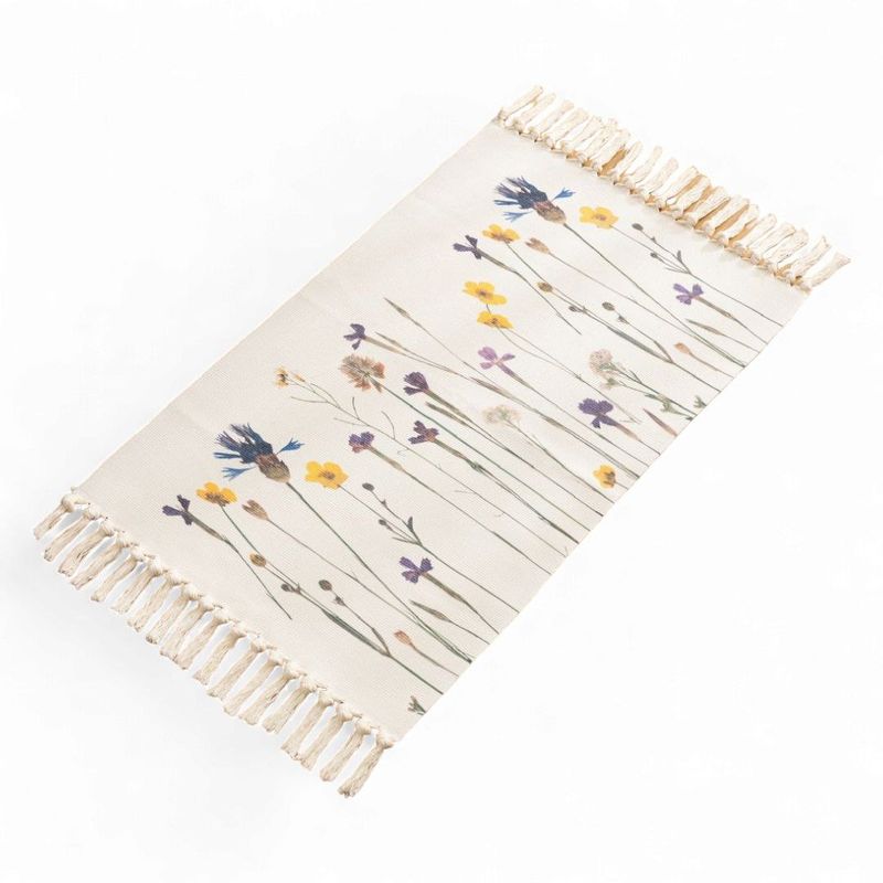 GENERICO - Bajada De Cama Kilim 60cmx90cm Tejidas Algodon Etnico