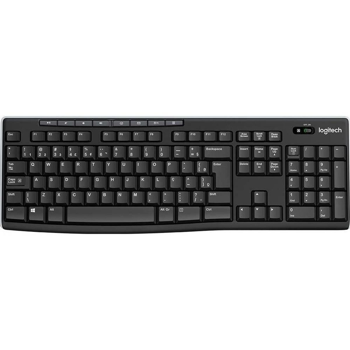 LOGITECH - Teclado Inalámbrico Logitech k270