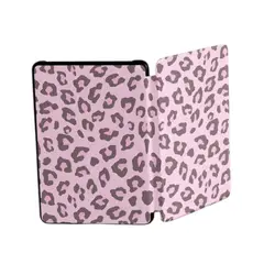GENERICO - Funda Para Kindle Paperwhite 12th Gen 2024 Leopardo Rosa