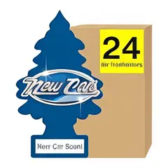 LITTLE TREES - Pack 24 Pinos Aromatizantes Aroma New Car