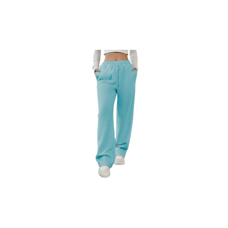 MPROPIA - Pack 2 Pantalón Recto Jogger Buzo Mujer Algodón Forro Polar 138