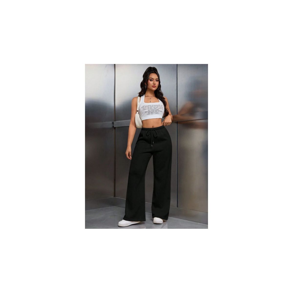 LOOK SHOP - Pack 2 Pantalón Recto Jogger Buzo Mujer Algodón Forro Polar 138