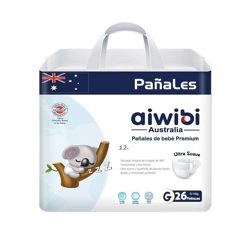 GENERICO - Pañales Premium Aiwibi Ultra Suave G 26 Und