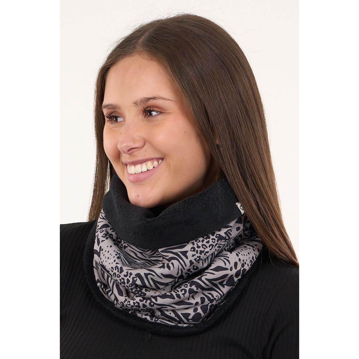 POLEMIC - Bandana Big Mujer Reversible Cuello Invierno Soft - Polemic.