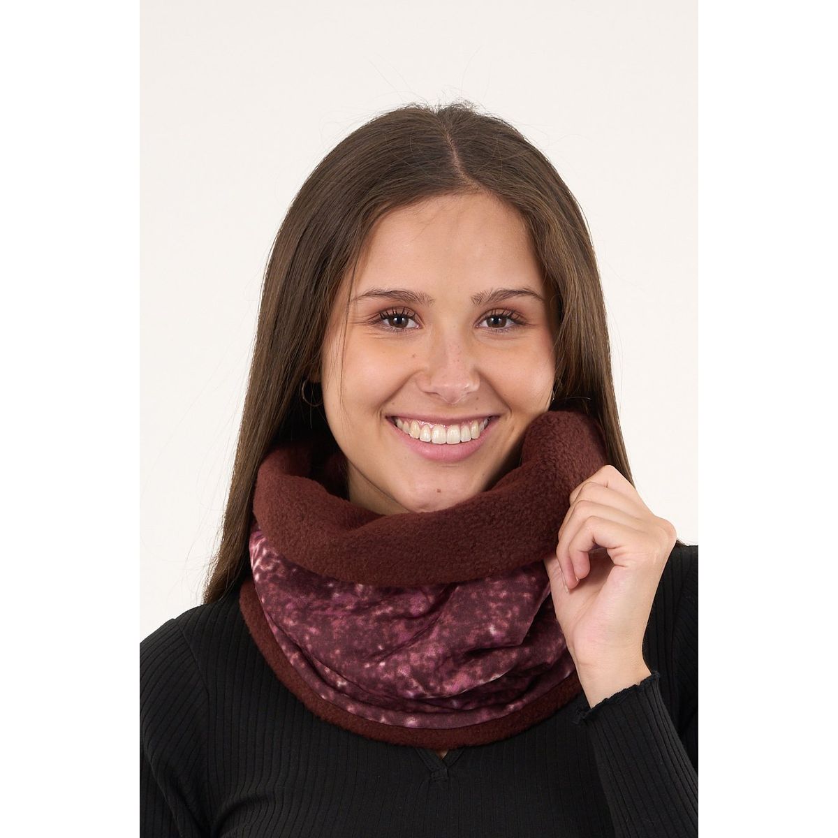 POLEMIC - Bandana Big Mujer Reversible Cuello Invierno Soft - Polemic.