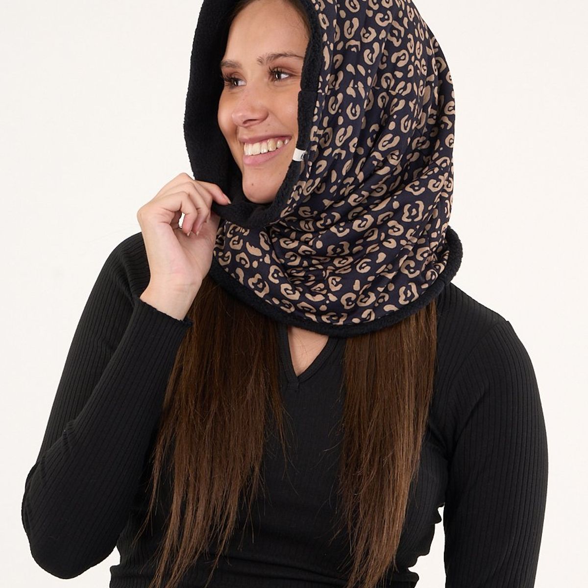 POLEMIC - Bandana Big Mujer Reversible Cuello Invierno Soft - Polemic.