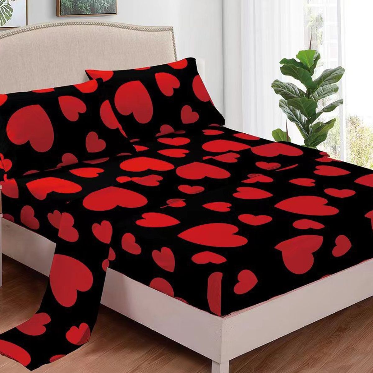 GENERICO - JUEGO DE SABANAS 100% ALGODON  SUAVES Y CÁLIDAS