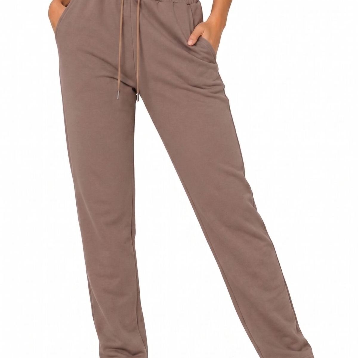 LOOK SHOP - Pack 2 Pantalón Recto Jogger Buzo Mujer Algodón Forro Polar 138