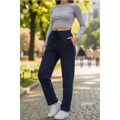 LOOK SHOP - Pack 2 Pantalón Recto Jogger Buzo Mujer Algodón Forro Polar 138
