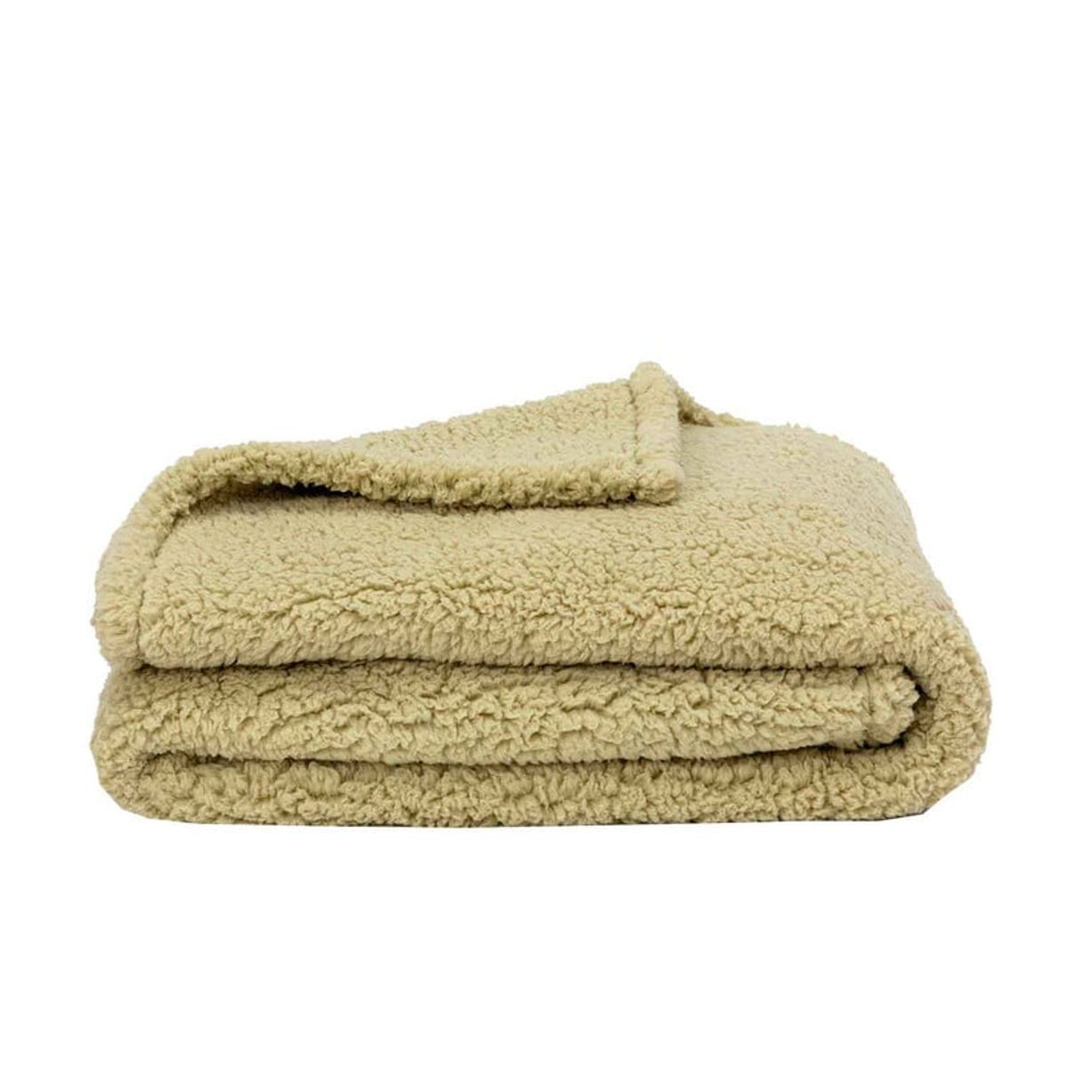 HEBRA - Manta Sherpa 125X150 Sevilla Verde