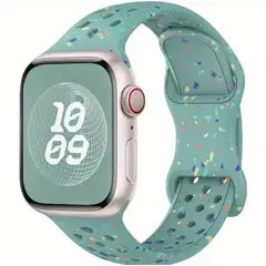 GENERICO - Correa Deportiva Verde para Apple 38-40-41mm
