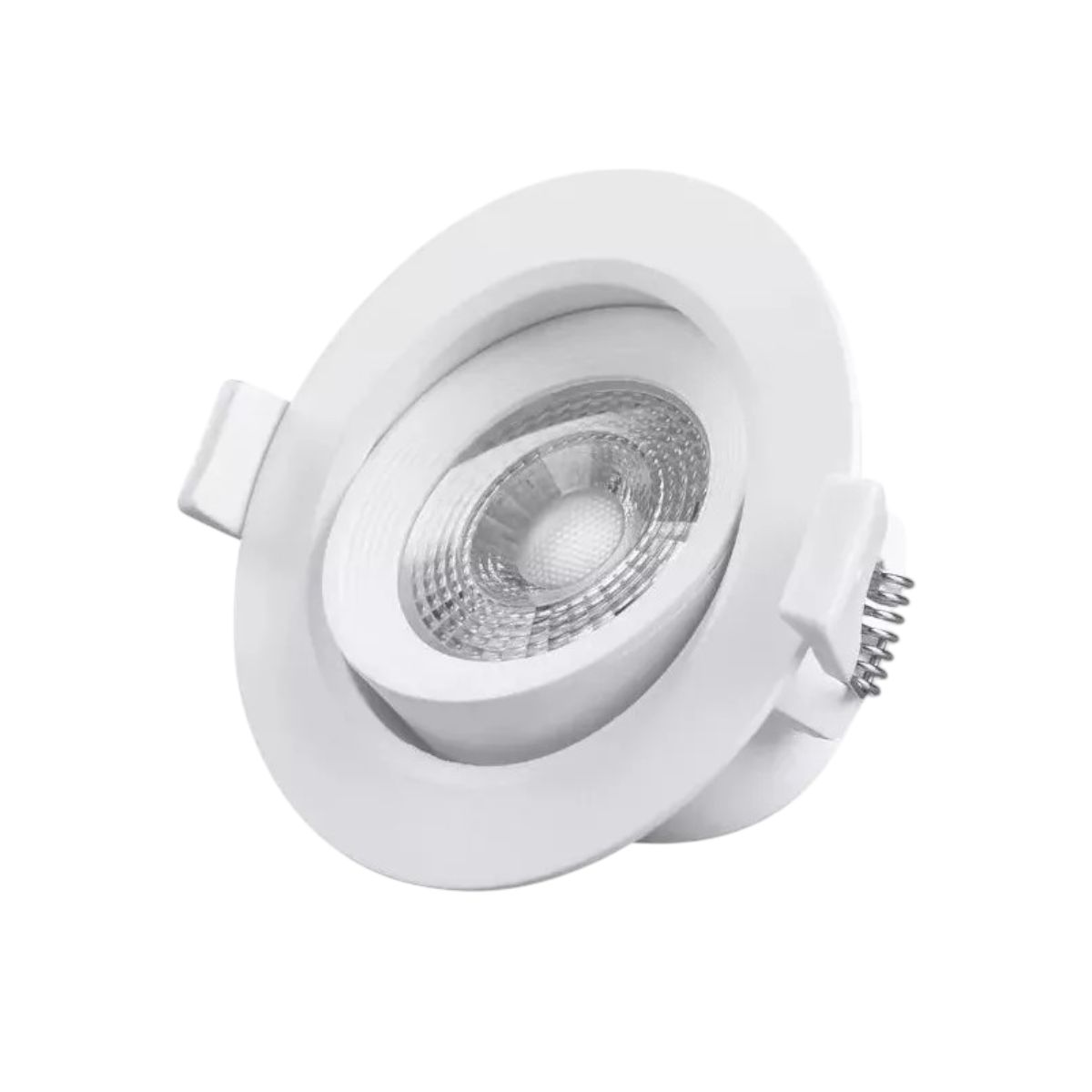 WANT - 10 Focos Spot Led Redondo Embutido 6.5W 6500K Luz Fría