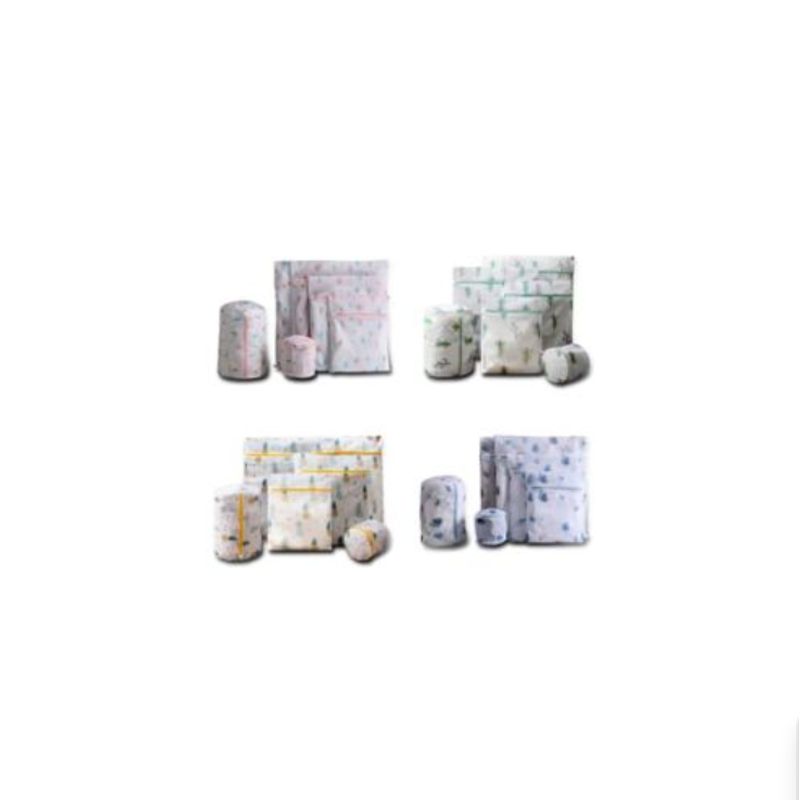 GENERICO - BOLSA DE LAVADO MALLA 6 PIEZA DISEÑO