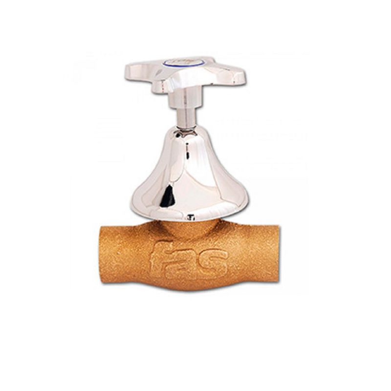 FAS - LLAVE DE PASO FAS media PULG CAMPANA LC-17 1001.