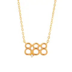 BOAZ JOYAS - COLLAR NÚMEROS DE ÁNGELES 888