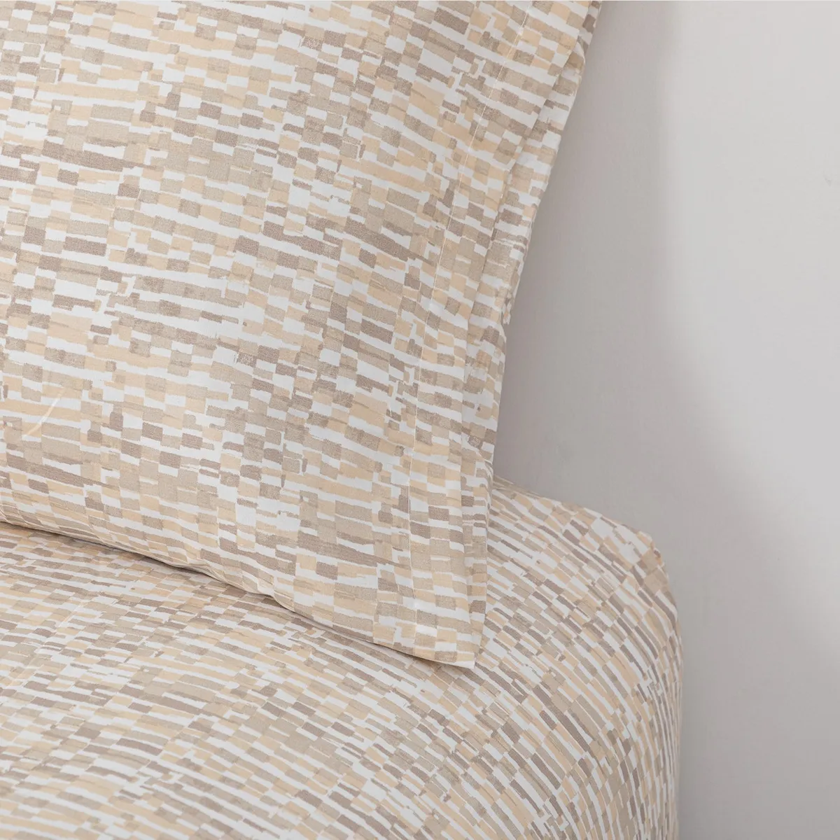 DIB - Sabanas Microfibra 2 Plazas Ladrillo Crudo