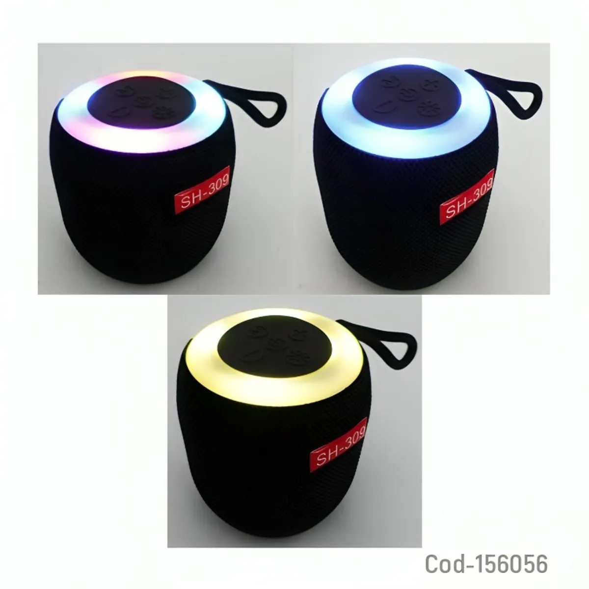 OEM - PARLANTE RECARGABLE BLUETOOTH MODSH-309 MINI TELA USB-TF-FM-TYPE-C