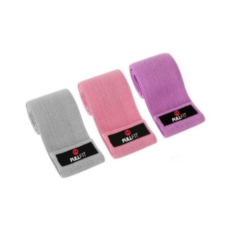 GENERICO - set 3 bandas elásticas glute band 3 niveles de resistencia
