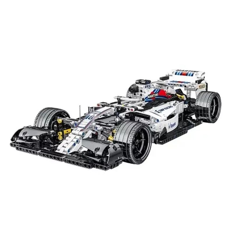 GENERICO - Fórmula 1 F1 bloques de construcción blancos