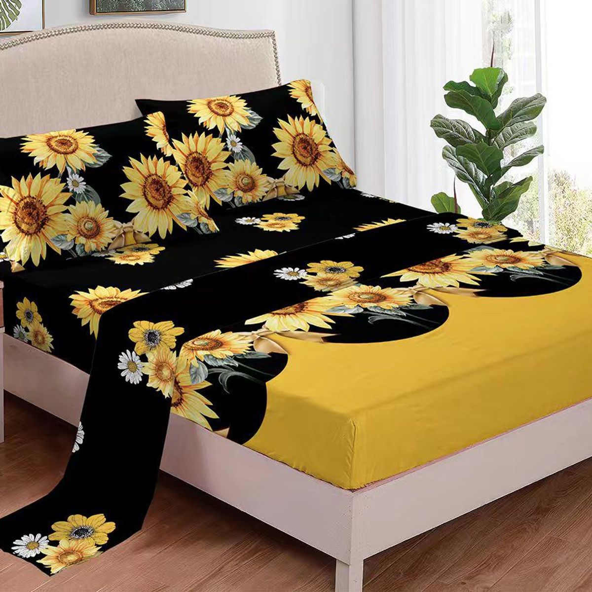 GENERICO - JUEGO DE SABANAS 100% ALGODON  SUAVES Y CÁLIDAS