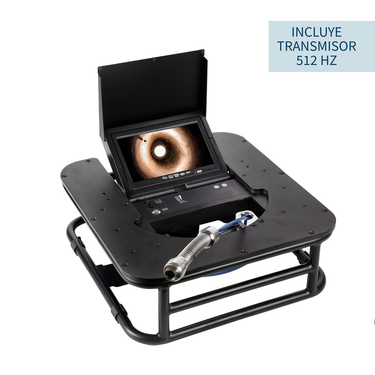 INNOVATE-K - Cámara de Inspección Baroscopio 512 Hz con Sonda 20 Mts H5