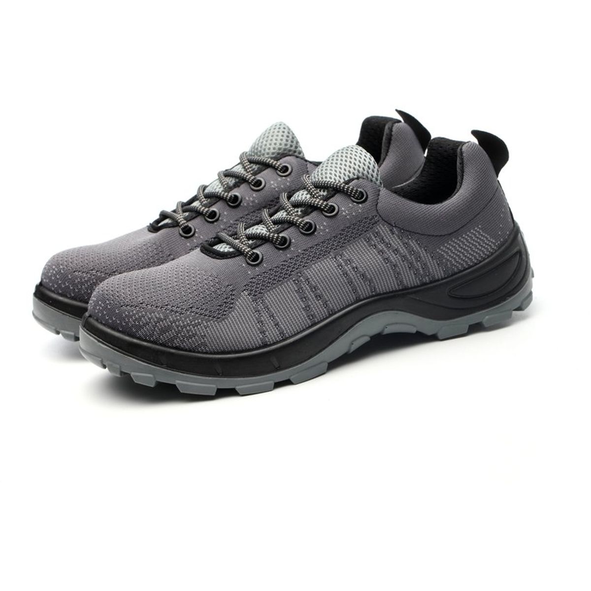 TIOZONEY - Zapatos Trabajo Zapatillas Seguridad Puntera de Acero Respirable