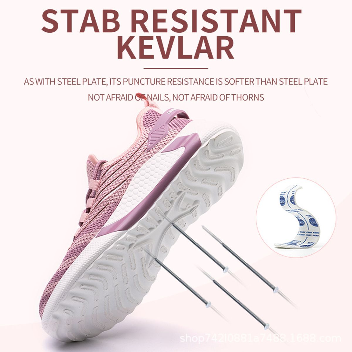 TIOZONEY - Zapatos De Seguridad Industrial Mujer Zapatos Trabajo Ligero