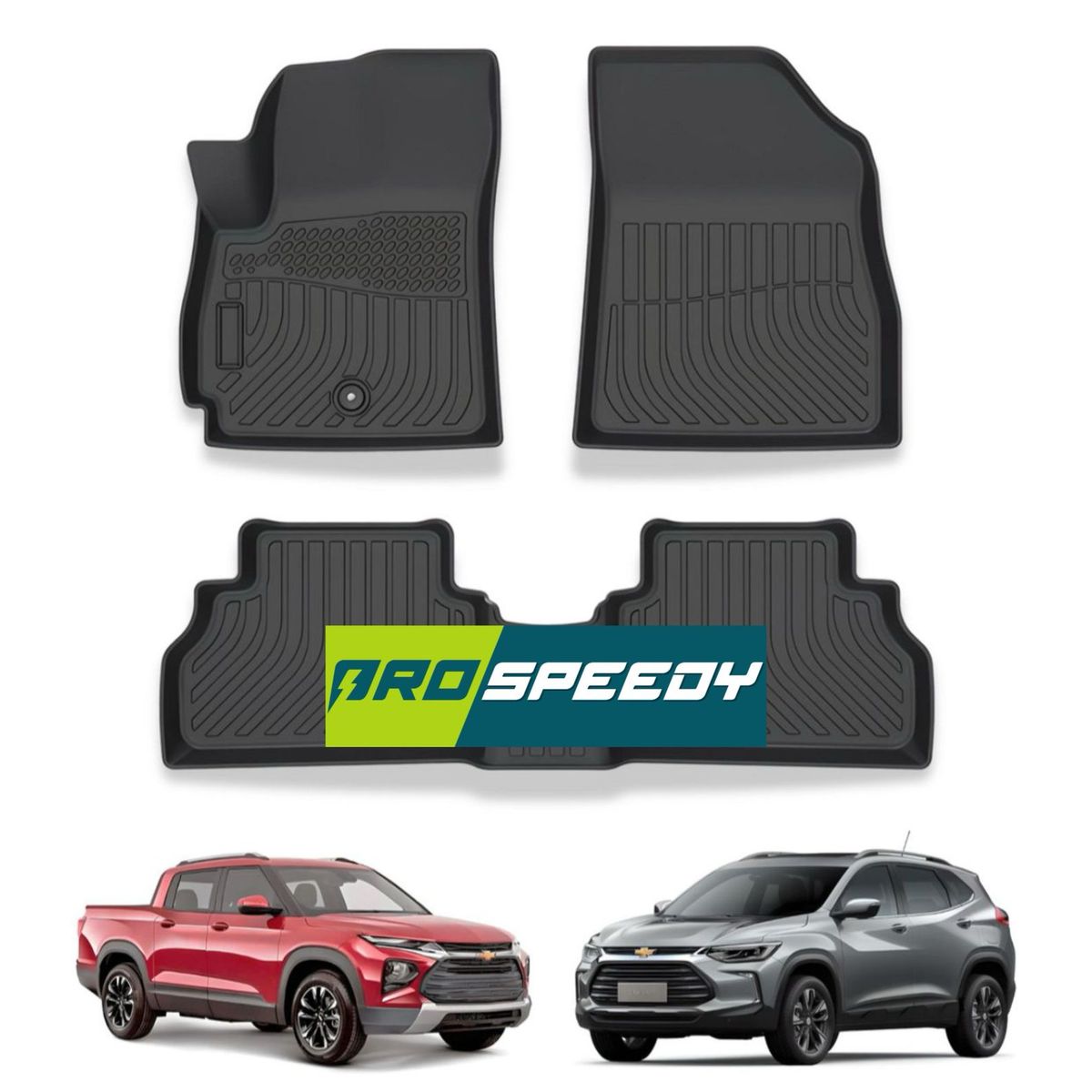 GENERICO - PISOS CALCE PERFECTO PROSPEEDY CHEVROLET TRACKER 2020+