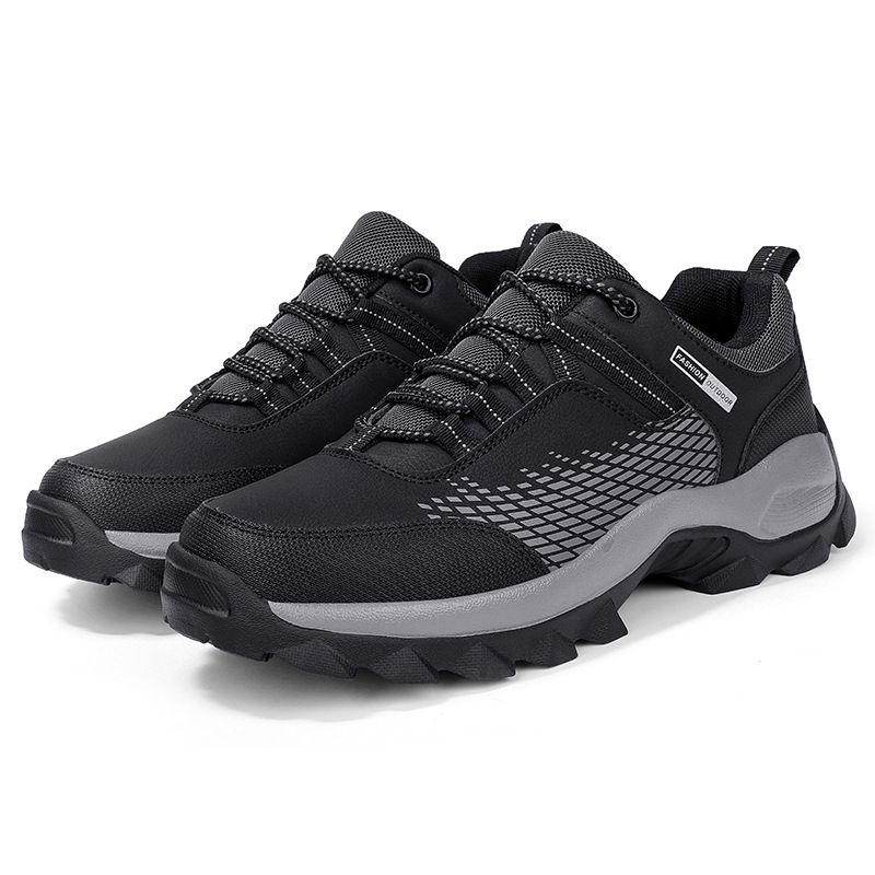 TIOZONEY - Botas de senderismo - Negro.