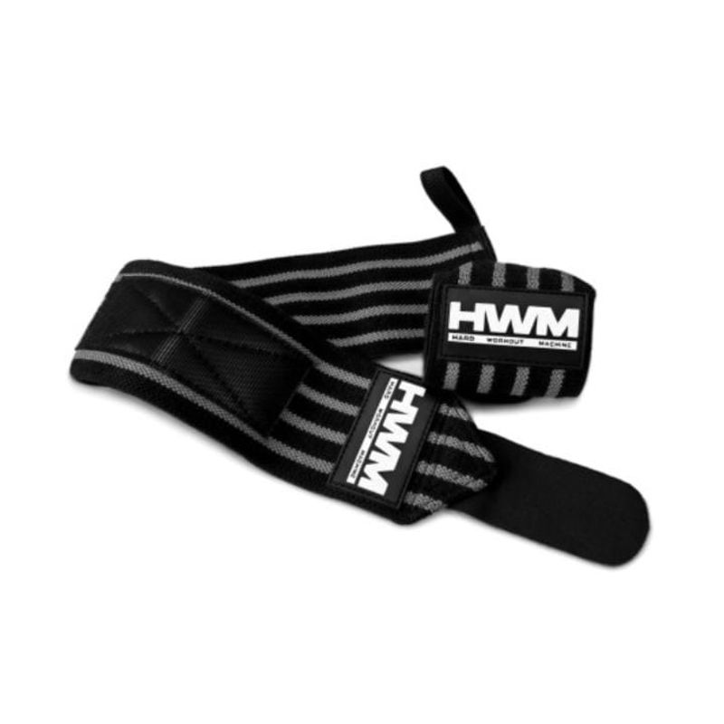 HWM - Muñequeras Elasticas Hwm Powerlifting Gym Entrenamiento