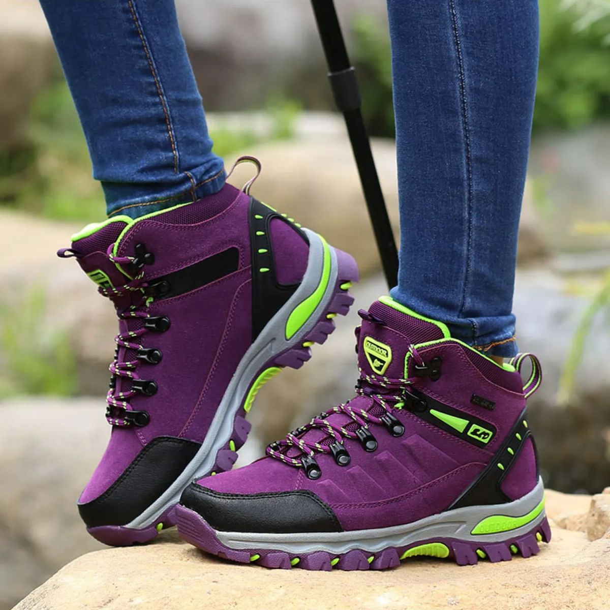 TIOZONEY - Zapatos de montañismo al aire libre