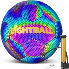 GENERICO - Pelota De Fútbol Holeográfica Brillante Balón Mágico N°5