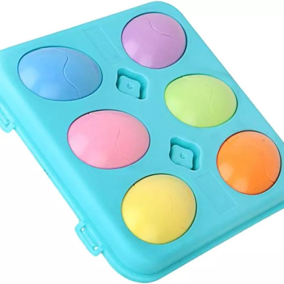GENERICO - Juguete Niños Caja Huevos Montessori Con Colores Y Formas