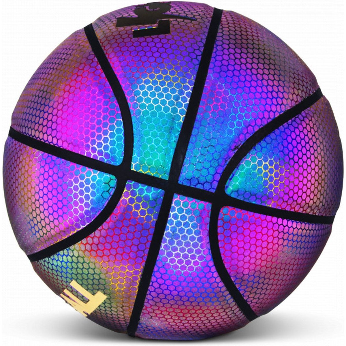 GENERICO - Balón De Basquetbol Holeografica Pelota Magica Basketball
