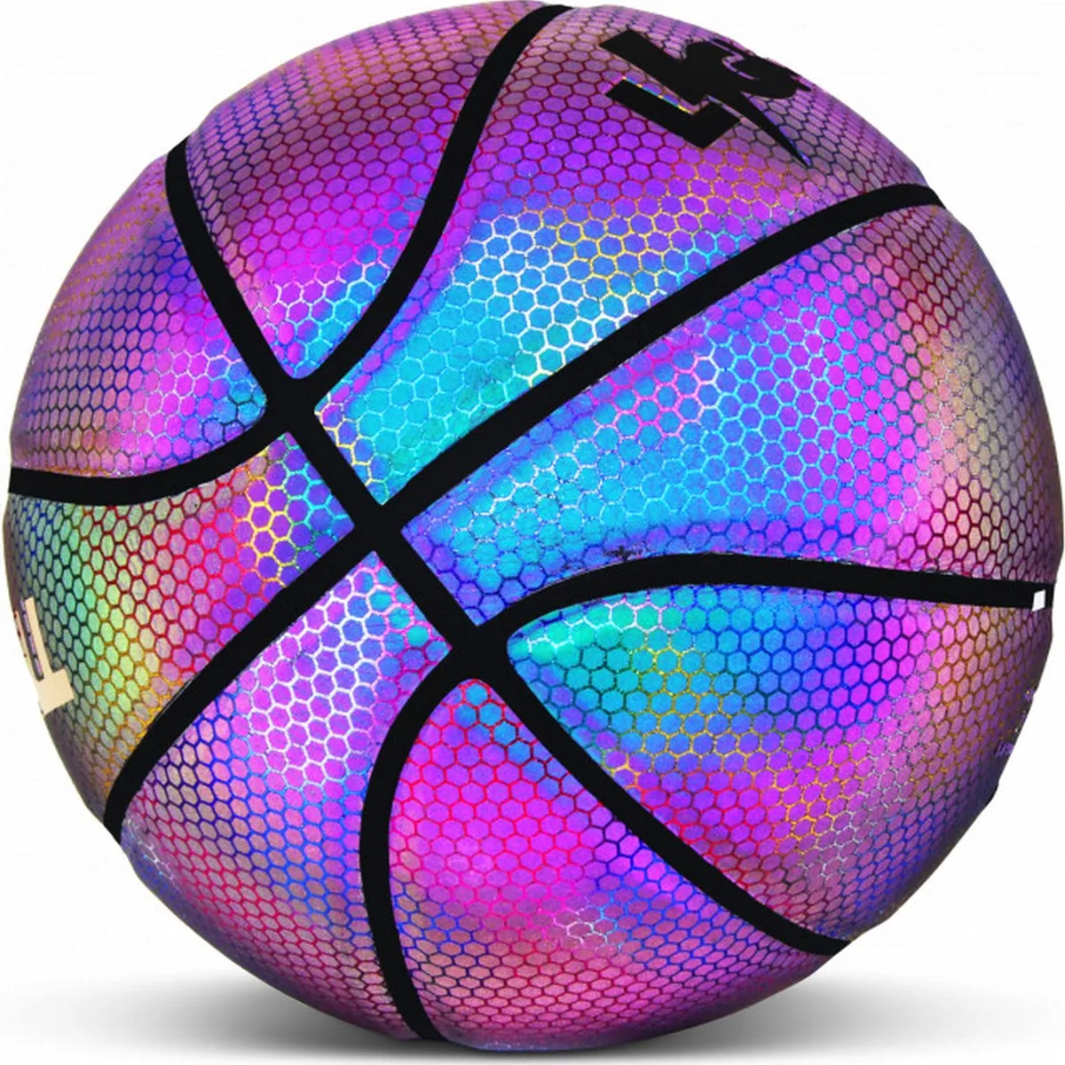 GENERICO - Balón De Basquetbol Holeografica Pelota Magica Basketball