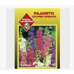 LAS ENCINA - Semillas Certificadas Flor Pajarito Color Variado Ornamental