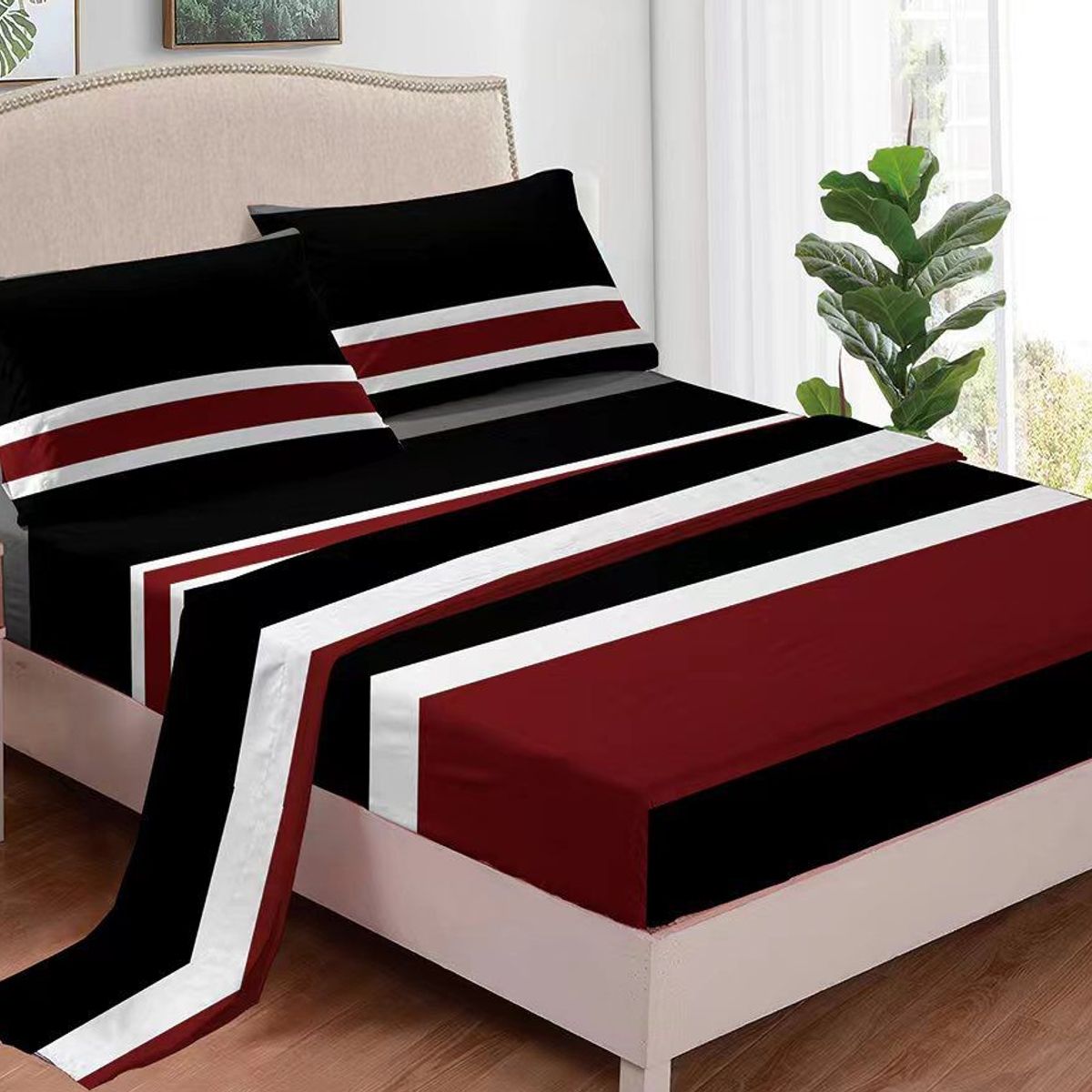 GENERICO - JUEGO DE SABANAS 100% ALGODON  SUAVES Y CÁLIDAS