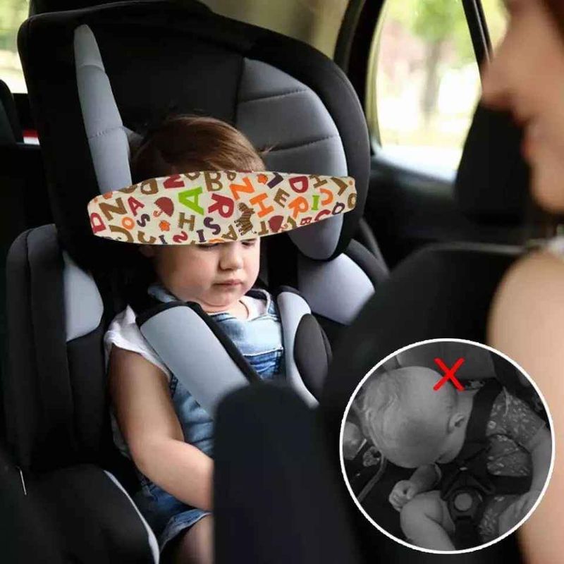 GENERICO - Soporte sujeta cabeza para silla de auto 3 meses a 6 años