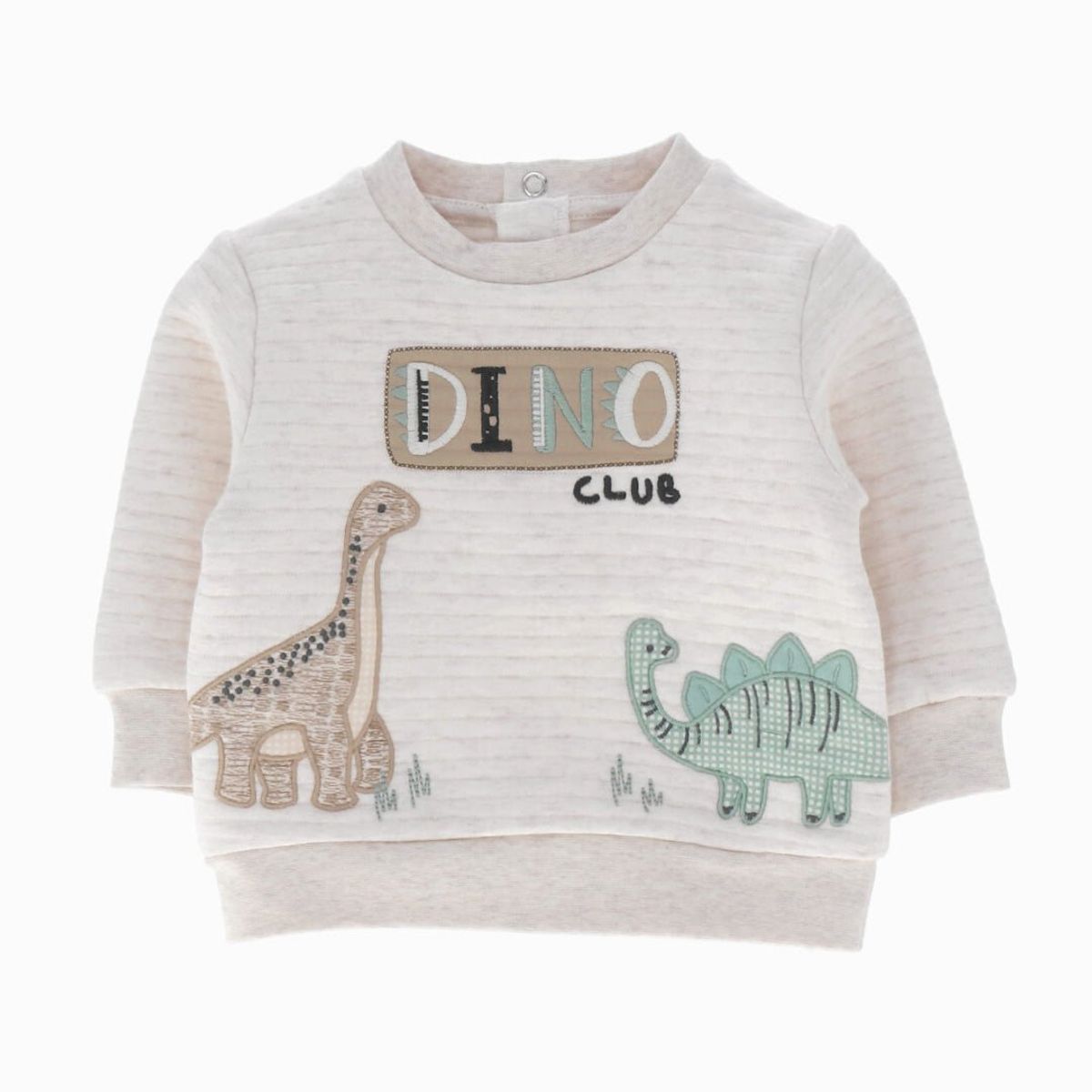 4KIDS - Conjunto recién nacido dino club beige 4 Kids