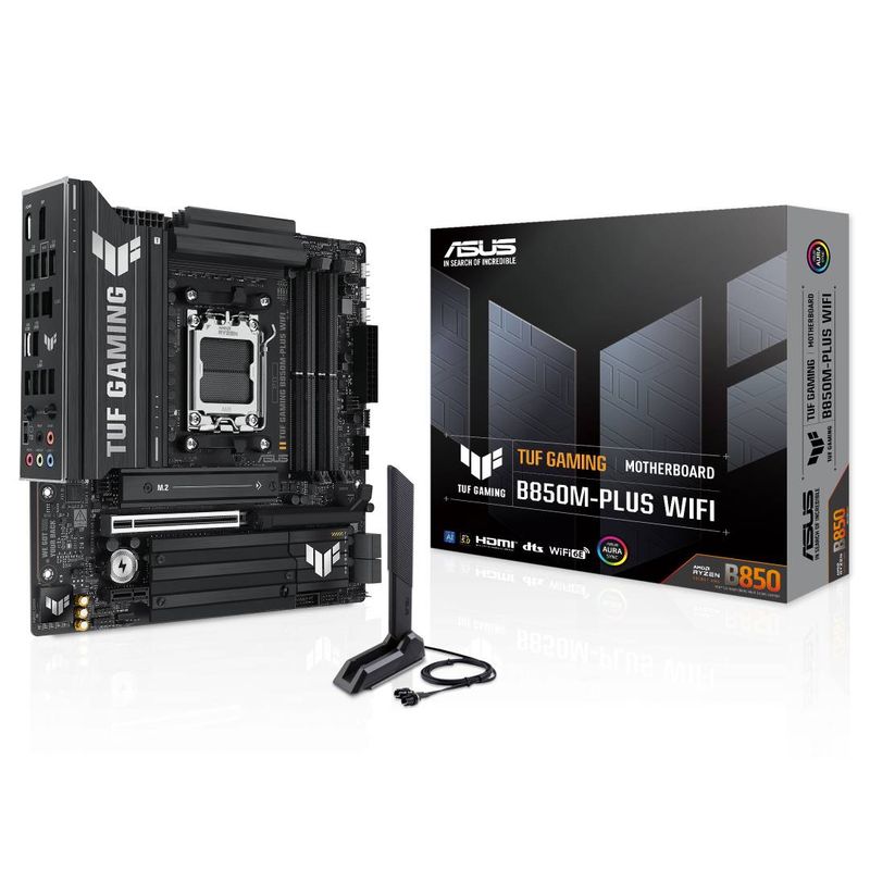 ASUS - Placa Madre ASUS TUF B850M Plus WiFi AM5