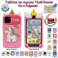 GENERICO - Teléfono de Juguete Grande 4 Pulgadas Táctil Para Niños