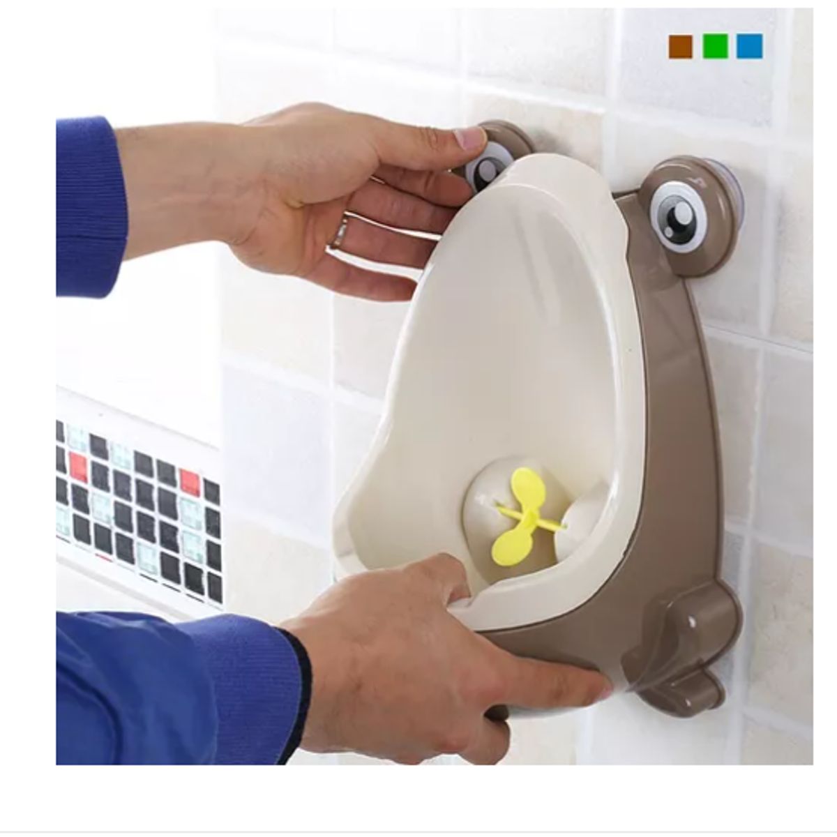 GENERICO - Urinario Infantil Portatil De Entrenamiento Para Niños cafe