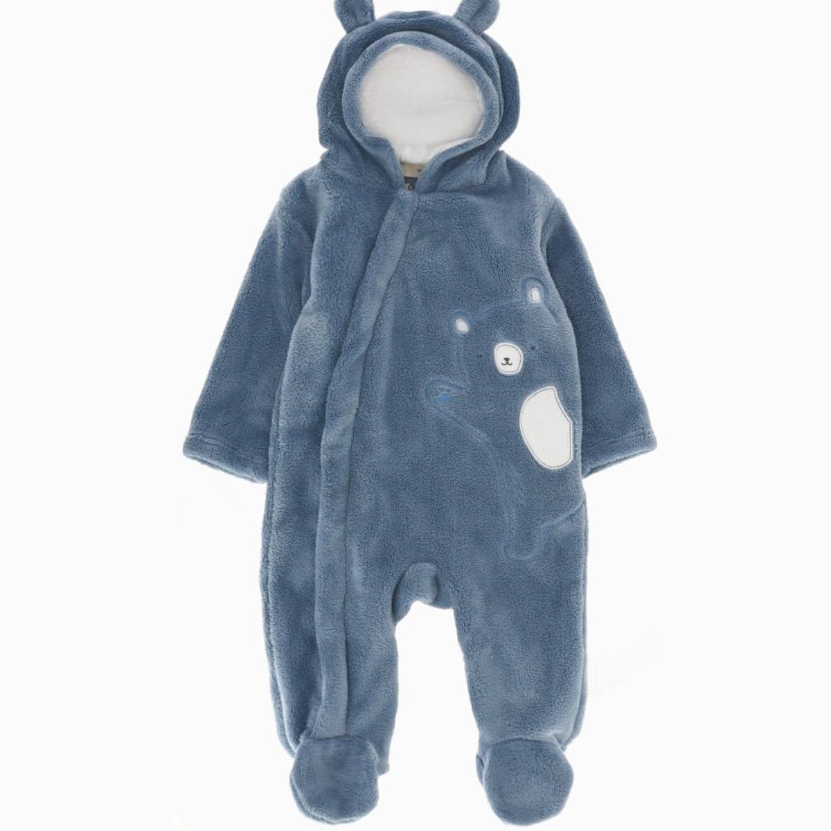 4KIDS - Saquito recién nacido con osito celeste 4 Kids