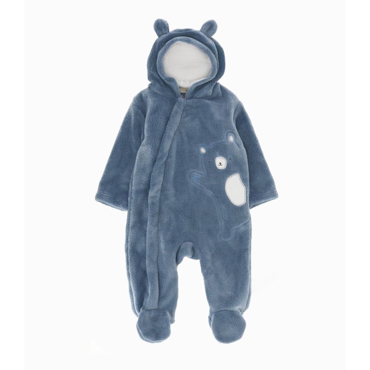 4KIDS - Saquito recién nacido con osito celeste 4 Kids