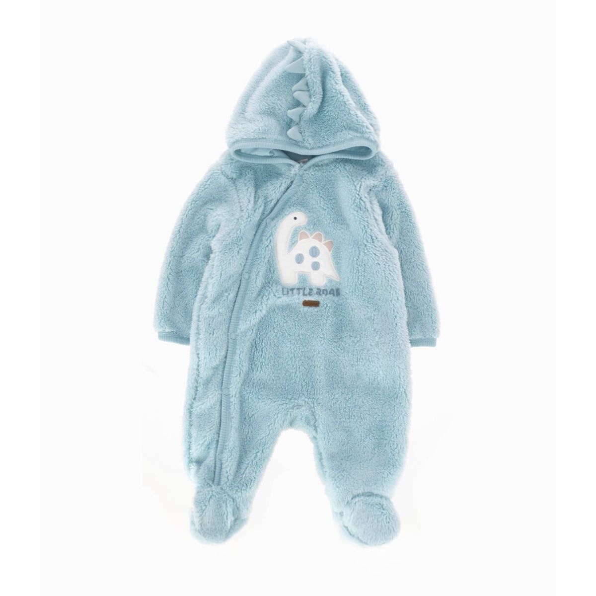 BLACK AND BLUE - Saquito recién nacido de dinosaurio menta Black and Blue